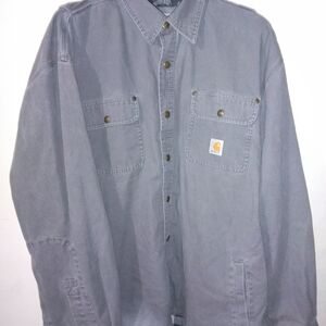 Carhartt Men's Blanket Lined Gray Jacket